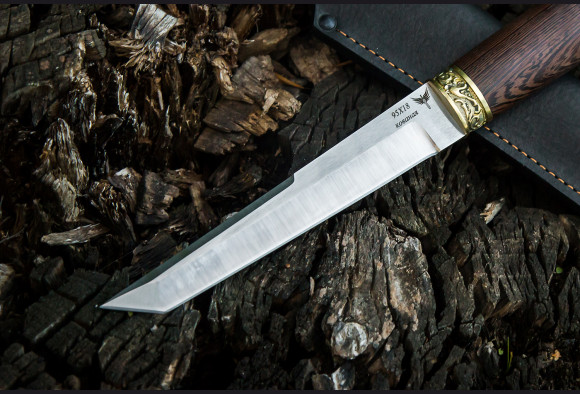 Нож Самурай 2 <span>(сталь 95х18, венге, латунь)</span>