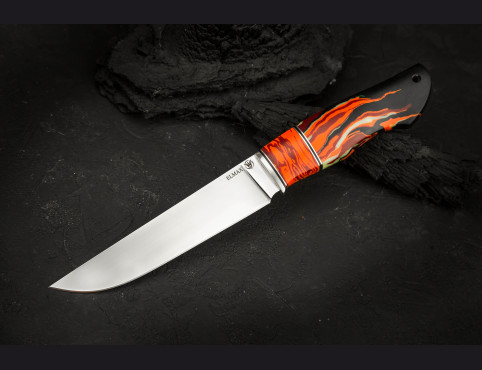 Нож Пламя (элмакс, микарта) Нож Пламя (элмакс, микарта)