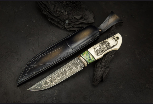 Авторский нож " Индеец "