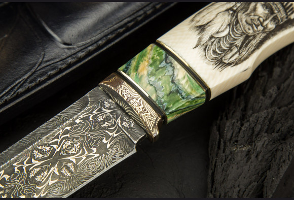 Авторский нож " Индеец "