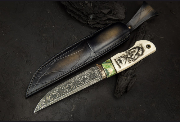 Авторский нож " Индеец "