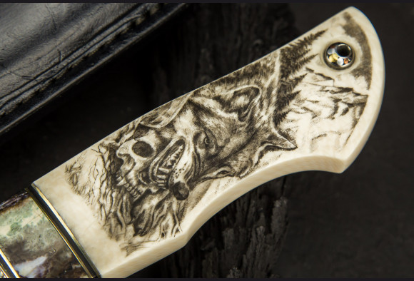 Нож "Хищный Волк"