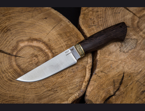 Нож Феникс (95х18, венге, латунь)