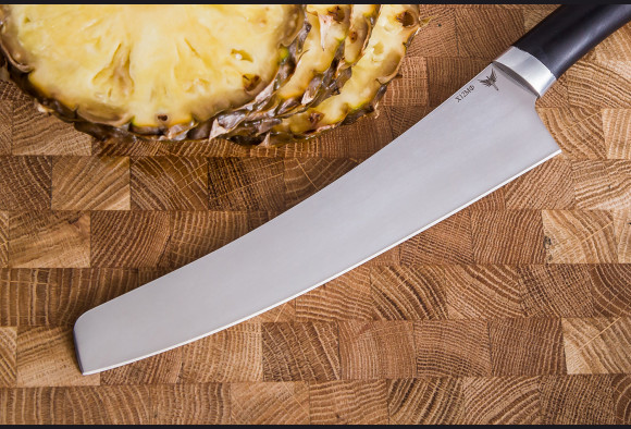 Нож Шеф повар 002 <span>(сталь Х12МФ, мореный граб)</span>
