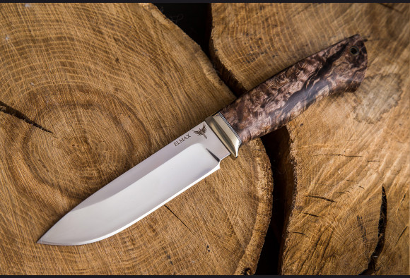 Нож Лань <span>(Elmax, стабилизированная карельская береза)</span>
