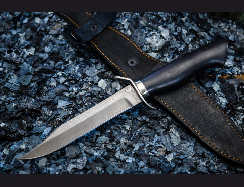 Нож разведчика НР-40 (булат, мореный граб)