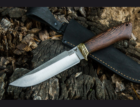 Нож Скорпион 2 (сталь 95х18, венге, латунь)