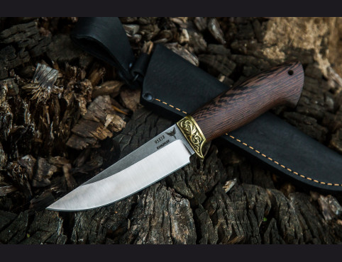 Нож Скиф (сталь 95х18, венге, латунь)