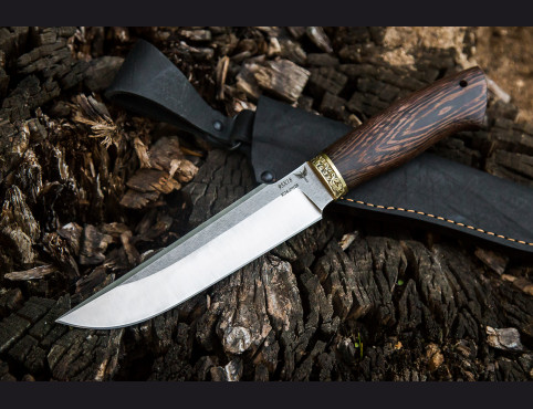Нож Скорпион (сталь 95х18, венге, латунь)