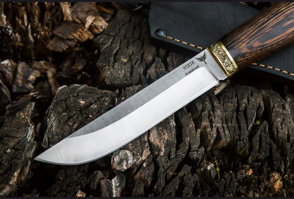 Нож Шторм <span>(сталь 95х18, венге, латунь)</span>