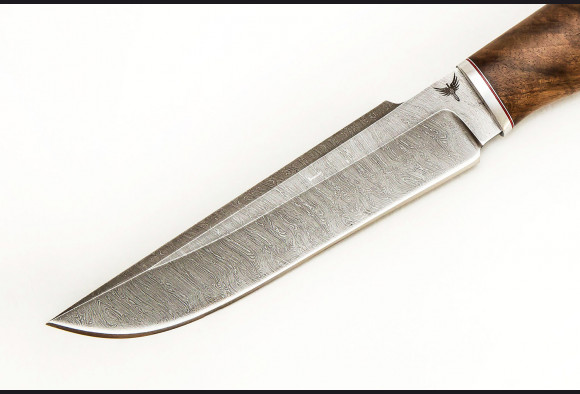Нож Скорпион <span>(Дамаск 1200 слоев, корень ореха)</span>
