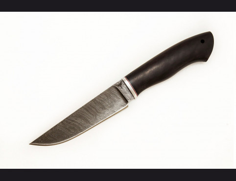Нож Феникс (Дамаск 1200 слоев, мореный граб)