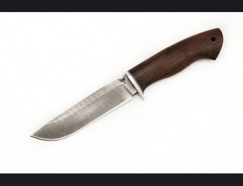 Нож Кречет (Дамаск 1200 слоев, венге)