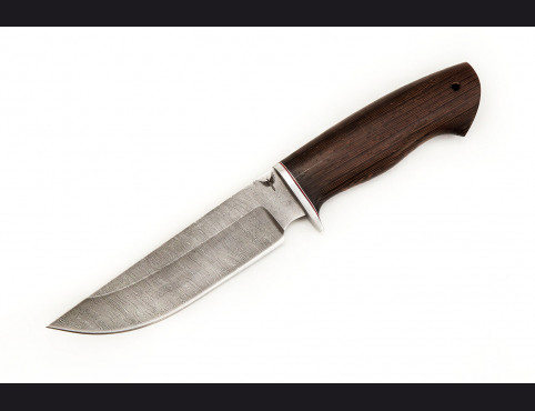 Нож Нерпа (Дамаск 1200 слоев, венге)