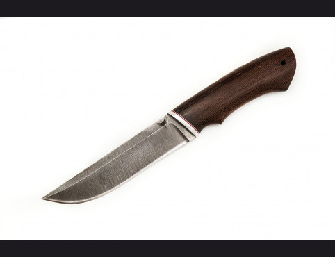 Нож Вулкан 1 (Дамаск 1200 слоев, венге)