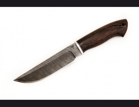 Нож Турист (Дамаск 1200 слоев, венге)