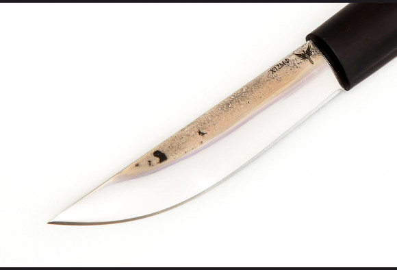 Нож Якутский средний <span>(х12мф, мореный граб)</span> 