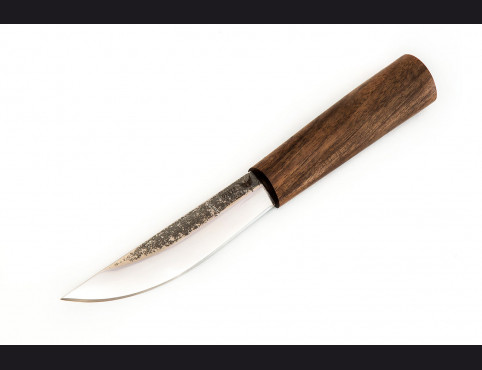 Нож Якутский средний (95х18, орех)