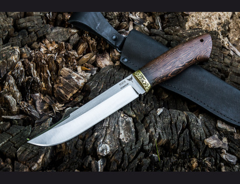 Нож Рейнджер (95х18, венге, латунь)