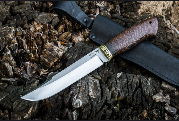 Нож Рейнджер <span>(95х18, венге, латунь)</span>