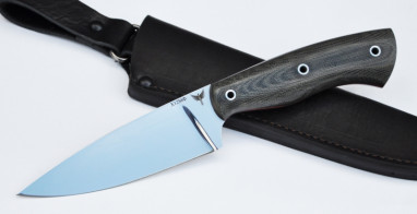 Нож Грибник 3 цельнометаллический <span class='product-card--title--span'>(х12мф, микарта)</span>