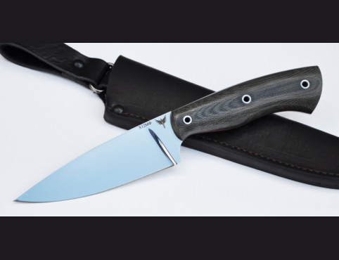Нож Грибник 3 цельнометаллический (х12мф, микарта)