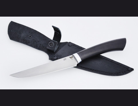 Нож Шеф повар 004 (сталь D2, мореный граб)