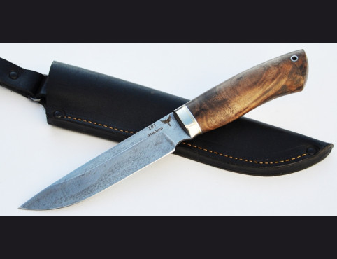 Нож Фрегат (ХВ5-АЛМАЗКА,корень ореха)