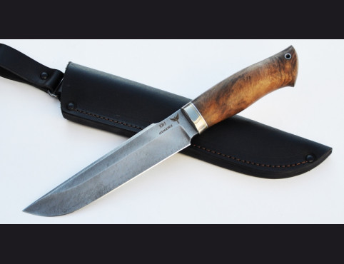 Нож Скорпион (ХВ5 АЛМАЗКА, корень ореха)