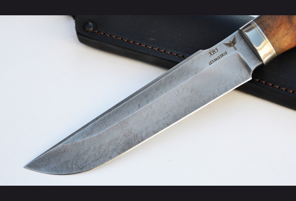 Нож Скорпион <span>(ХВ5 АЛМАЗКА, корень ореха)</span>