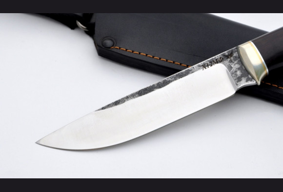 Нож Фрегат <span>(х12мф,мореный граб,мельхиор)</span>