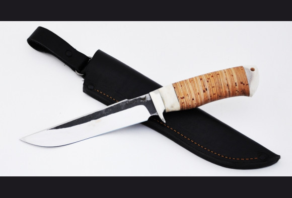 Нож Скорпион 2 <span>(х12мф,береста,рог лося)</span>
