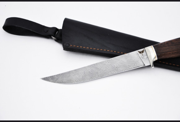 Нож Филейный малый <span>(дамаск, венге)</span>