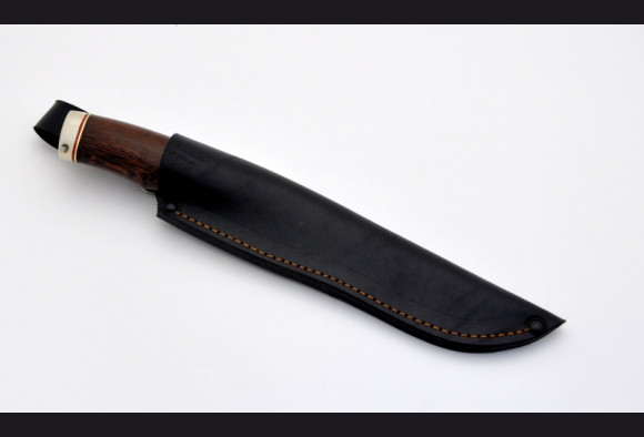 Нож Хищник <span>(дамаск 1200 слоев, венге, мельхиор)</span>
