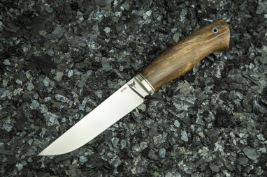 Нож Гепард <span class='product-card--title--span'>(М390, стабилизированная карельская береза)</span> спуски от обуха