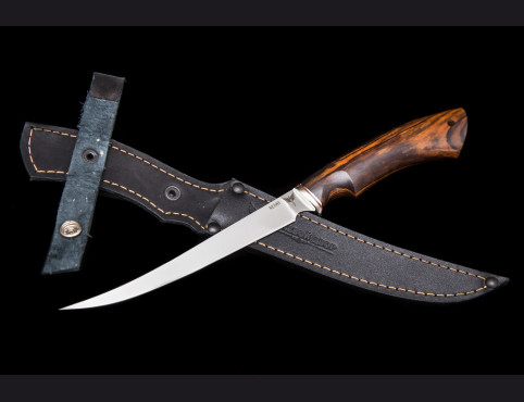 Нож Филейный Белуга 2 (М390, айронвуд-железное дерево) 