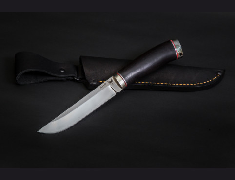 Нож Егерь (Elmax, мореный граб, мельхиор)
