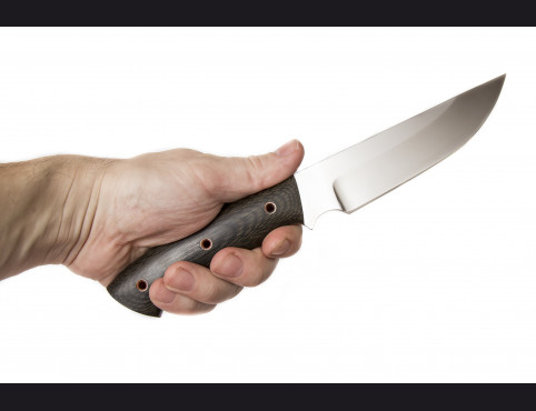 Нож Гюрза цельнометаллический (Elmax, микарта)