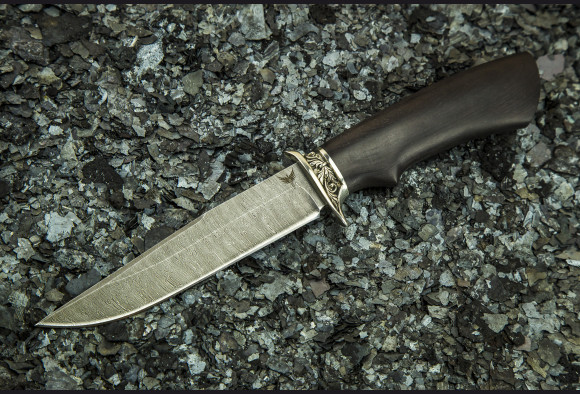 Нож Пегас <span>(Дамаск 1200 слоев, мореный граб)</span>