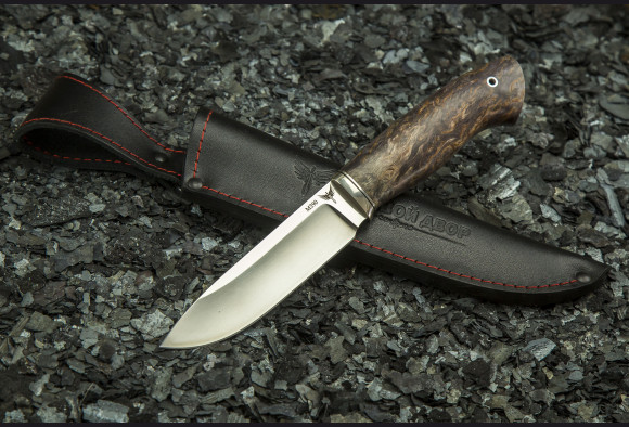 Нож Лань <span>(М390, стабилизированная карельская береза)</span>