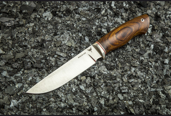 Нож Фрегат <span>(S390, айронвуд-железное дерево, мозаичный пин под темляк)</span>