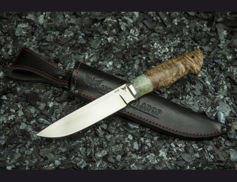 Нож Фрегат (М390, стабилизированная карельская береза) NEW   