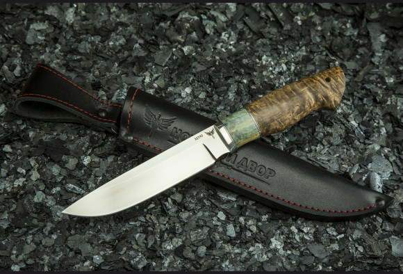 Нож Фрегат <span>(М390, стабилизированная карельская береза)</span> NEW   