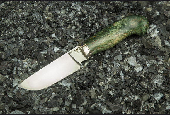 Нож Грибник 2 <span>(М390, стабилизированная карельская береза)</span>