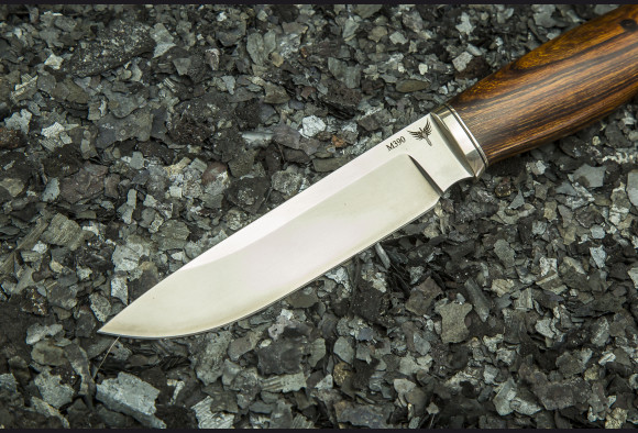 Нож Фрегат <span>(М390, айронвуд-железное дерево, мозаичный пин под темляк)</span>