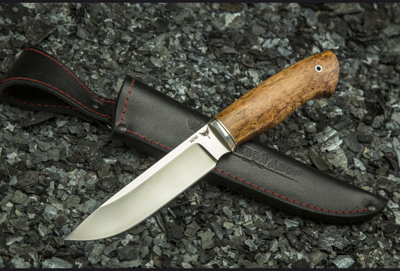 Нож Фрегат <span>(М390, стабилизированная карельская береза)</span> 