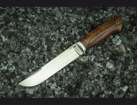 Нож Рейнджер (М390, айронвуд-железное дерево, мозаичный пин под темляк)