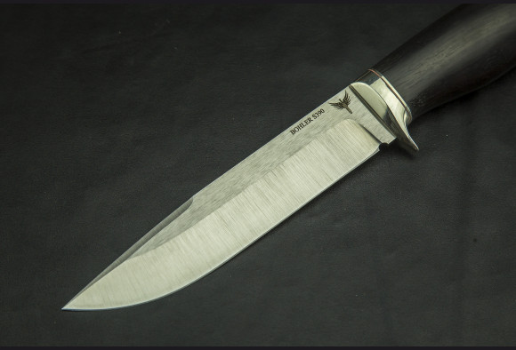Нож Сапер <span>(S390, мореный граб, мельхиор)</span>