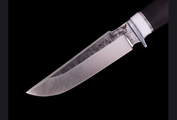 Нож Скорпион 2 <span>(х12мф, мореный граб)</span> вставка искусственный камень