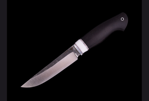 Нож Гепард <span>(х12мф, мореный граб)</span> вставка искусственный камень